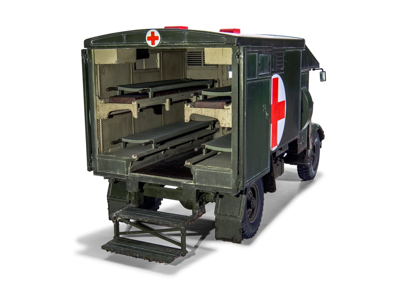 Airfix - British Army Austin K2/Y Ambulance, 1/35, A1375 hind ja info | Klotsid ja konstruktorid | kaup24.ee