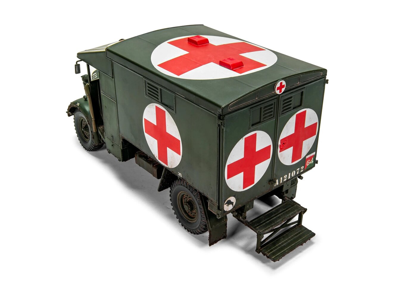 Airfix - British Army Austin K2/Y Ambulance, 1/35, A1375 hind ja info | Klotsid ja konstruktorid | kaup24.ee