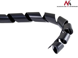 Кабель маскировочный Maclean, 3м, черный MCTV-687 цена и информация | Кабели и провода | kaup24.ee