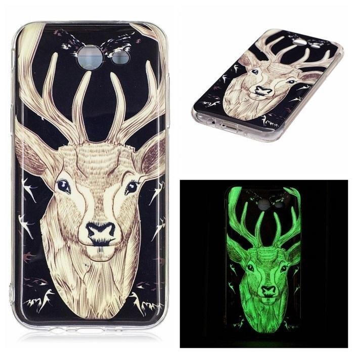 Telefoni ümbris Mocco Fashion Case Glow in The Dark Deer, sobib Samsung J730 Galaxy J7 (2017) telefonile hind ja info | Telefoni kaaned, ümbrised | kaup24.ee