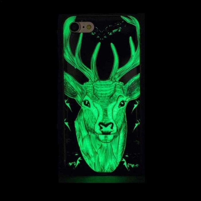 Telefoni ümbris Mocco Fashion Case Glow in The Dark Deer, sobib Samsung J730 Galaxy J7 (2017) telefonile hind ja info | Telefoni kaaned, ümbrised | kaup24.ee