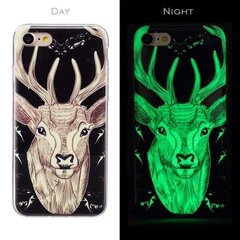 Mocco Fashion Case Резиновый Чехол Светящийся в Темноте Олень для Samsung J730 Galaxy J7 (2017) цена и информация | Чехлы для телефонов | kaup24.ee