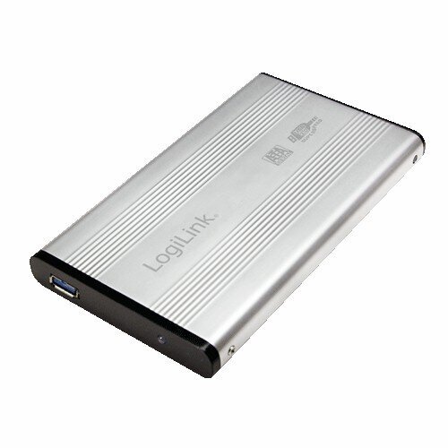 LogiLink Väline kõvaketta korpus 2,5 tolli S-ATA USB 3.0 Alu, hõbedane цена и информация | Väliste kõvaketaste ümbrised | kaup24.ee