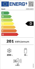 Bosch GSN51AWDV hind ja info | Bosch Külmikud ja sügavkülmikud | kaup24.ee