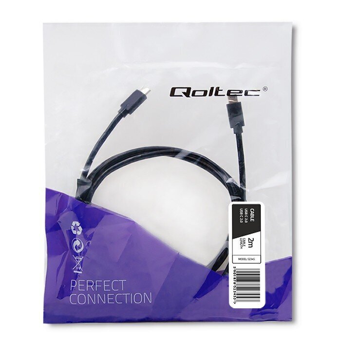 Qoltec USB 3.1 tüüpi C isa USB 3.1 tüüpi C isa цена и информация | Kaablid ja juhtmed | kaup24.ee