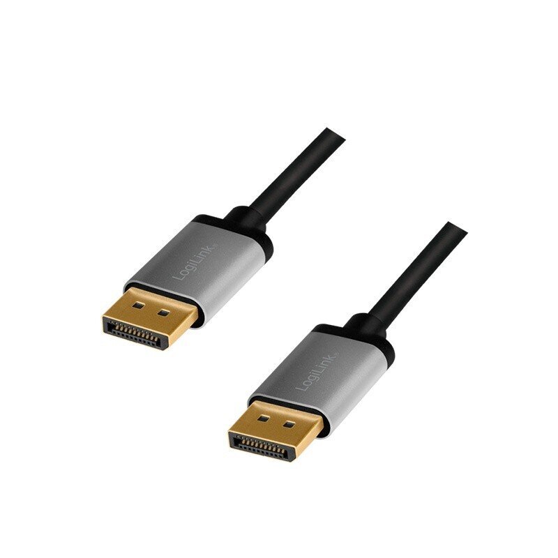 DisplayPort cable, 4K/60 Hz,DP/M do DP/M,alu, 2m hind ja info | Kaablid ja juhtmed | kaup24.ee