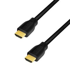 HDMI cable 4K/60Hz, CCS , black, 3m цена и информация | Кабели и провода | kaup24.ee