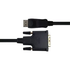 Кабель Deltaco, DisplayPort - DVI-D, 1080p 60Hz, 1 м цена и информация | Кабели и провода | kaup24.ee