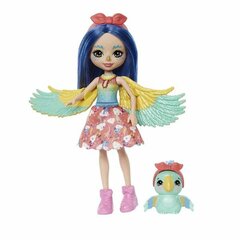 Кукла Enchantimals® Prita Parakeet® & Flutter® HHB89 цена и информация | MUST Металлическая бутылочка с Ярким рисунком (без BPA) (500ml) для мальчиков от 3+ лет Серая с Машинкой | kaup24.ee