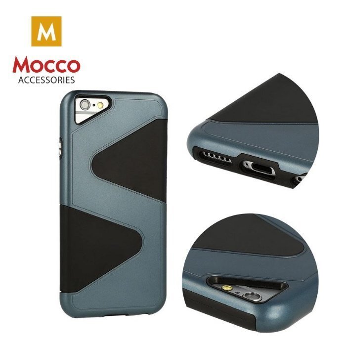 Kaitseümbris Mocco Combo Wave Back Case, sobib Apple iPhone 7 Plus / 8 Plus sinine цена и информация | Telefoni kaaned, ümbrised | kaup24.ee