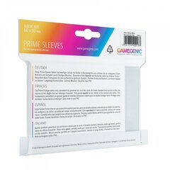 Gamegenic Gamegenic: Prime CCG Sleves eves 66x91mm Yellow 100 hind ja info | Lauamängud ja mõistatused | kaup24.ee