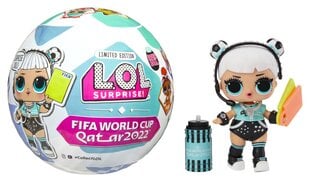 586357EUC L.O.L. Сюрприз X ФИФА Кубок мира Катар 2022 Асс Асст в PDQ цена и информация | MUST Металлическая бутылочка с Ярким рисунком (без BPA) (500ml) для мальчиков от 3+ лет Серая с Машинкой | kaup24.ee