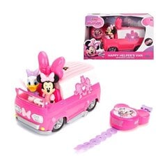 JADA Disney Myszka Minnie Samochód Van RC Roadster Zdalnie Sterowany Daisy Pilot na rękę цена и информация | Игрушки для девочек | kaup24.ee