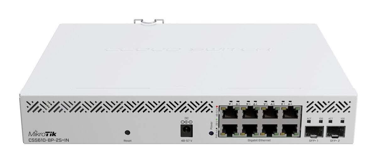 MikroTik CSS610-8P-2S+IN цена и информация | Lülitid (Switch) | kaup24.ee