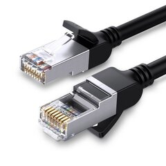 Ugreen NW101 50187, кабель патч-корда Ethernet RJ45 Cat 6 UTP 1000 Мбит/с, 5 м, черный цена и информация | Кабели и провода | kaup24.ee