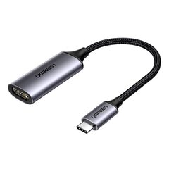 Ugreen 70444, USB Type C to HDMI 2.0 4K@60 Hz Thunderbolt 3 Convertor for MacBook / PC hind ja info | USB jagajad, adapterid | kaup24.ee