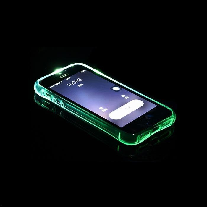 Telefoni ümbris Mocco LED Back Case, sobib Apple iPhone 7 Plus / 8 Plus telefonile, sinine hind ja info | Telefoni kaaned, ümbrised | kaup24.ee