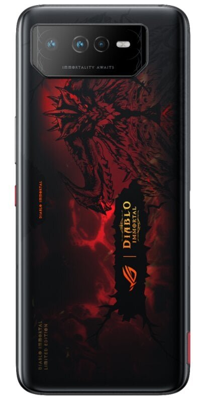 Asus ROG Phone 6 Diablo Immortal Edition 5G Dual SIM 16/512GB Hellfire Red (90AI00B9-M002X0) hind ja info | Telefonid | kaup24.ee