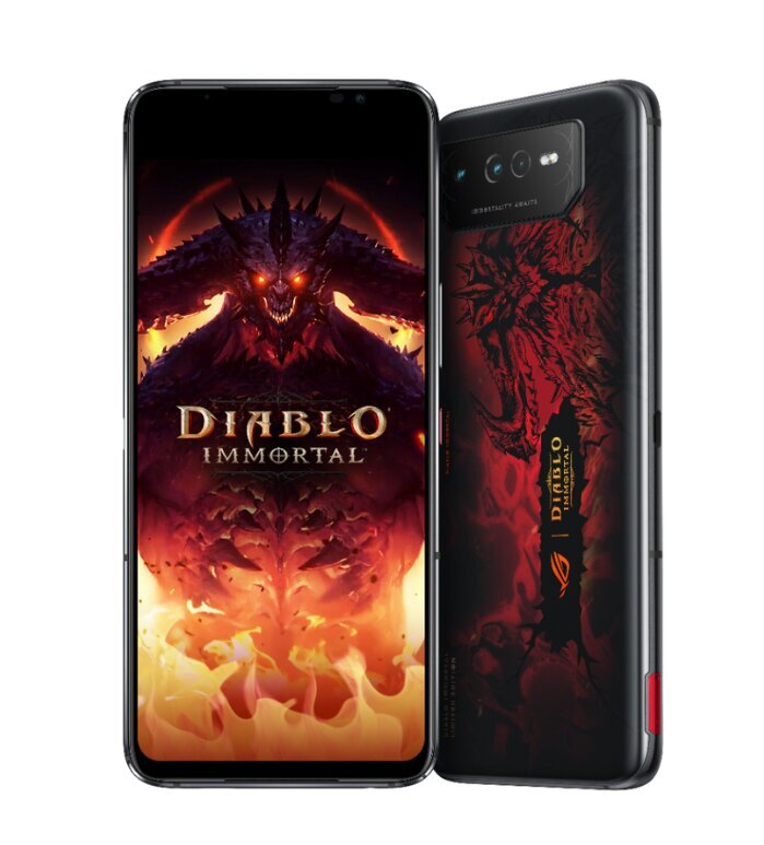 Asus ROG Phone 6 Diablo Immortal Edition 16/512GB 5G Dual SIM Hellfire Red 90AI00B9-M002X0 цена и информация | Telefonid | kaup24.ee