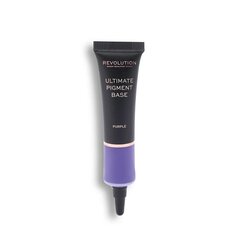 Lauvärvi alus makeup Revolution Ultimate Pigment Base Eyeshadow Primer Purple, 15ml цена и информация | Тушь, средства для роста ресниц, тени для век, карандаши для глаз | kaup24.ee
