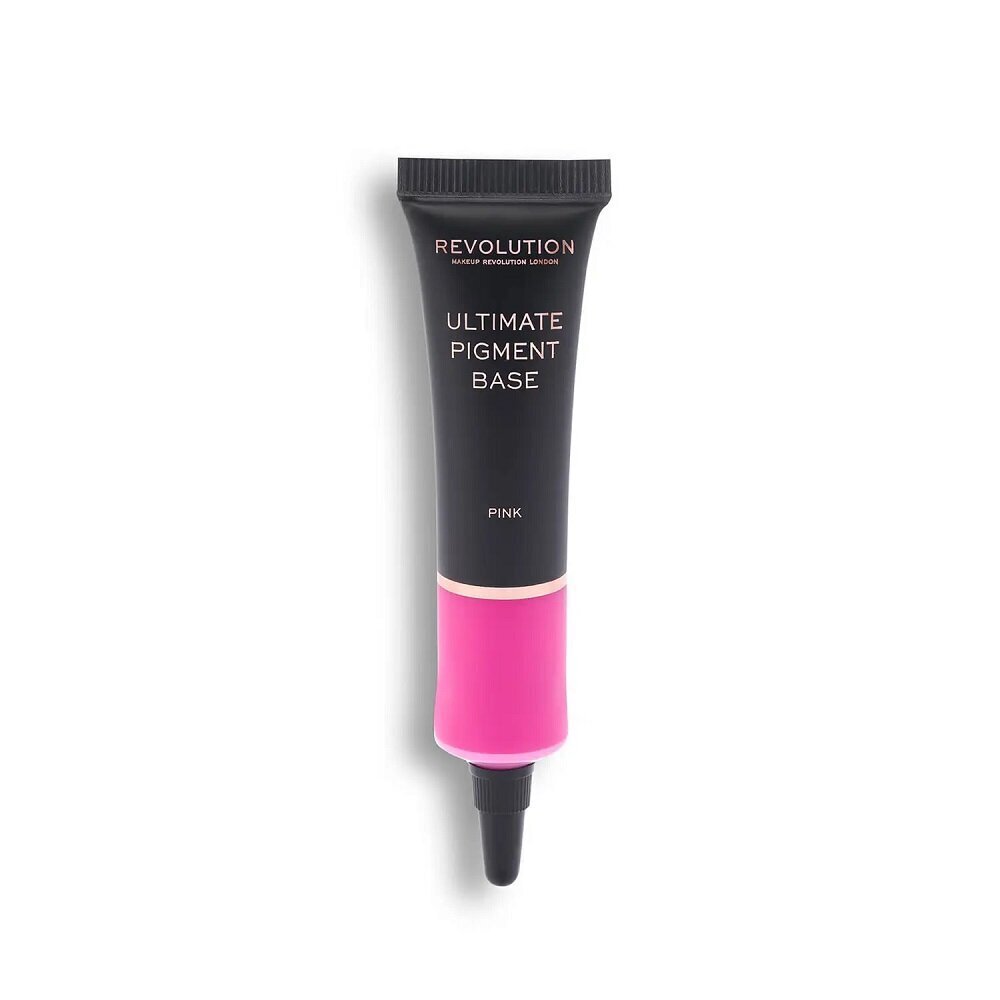 Lauvärvi alus makeup Revolution Ultimate Pigment Base Eyeshadow Primer Pink, 15ml цена и информация | Ripsmetušid, lauvärvid, silmapliiatsid, seerumid | kaup24.ee