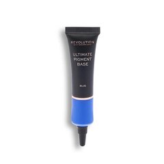 Lauvärvi alus makeup Revolution Ultimate Pigment Base Eyeshadow Primer Blue, 15ml цена и информация | Тушь, средства для роста ресниц, тени для век, карандаши для глаз | kaup24.ee