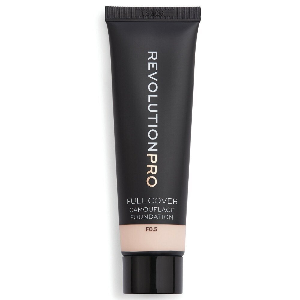 Jumestuskreem makeup revolution pro full cover camouflage foundation F0,5, 25ml цена и информация | Jumestuskreemid, puudrid | kaup24.ee