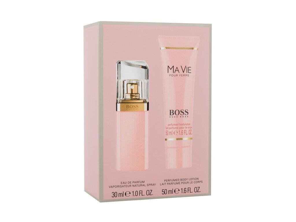 Komplekt Hugo Boss Ma Vie Gift Set naistele: Parfüümvesi EDP, 30ml +  kehakreem, 50ml цена | kaup24.ee