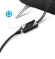 Ugreen 30985, external network adapter USB 100Mbps for Chromecast with 1m cable black цена и информация | USB jagajad, adapterid | kaup24.ee