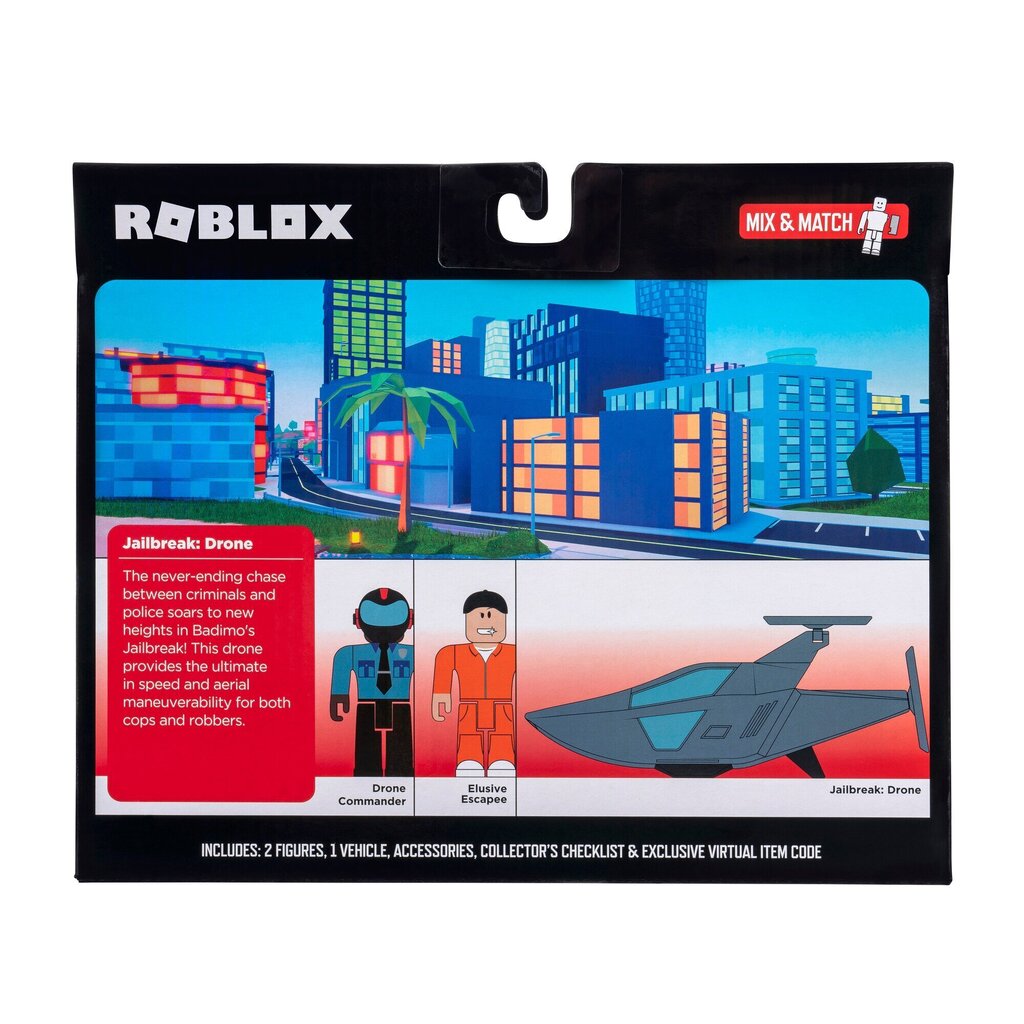 Vangla põgenemisdroon Jazwares Roblox , W11 hind ja info | Poiste mänguasjad | kaup24.ee