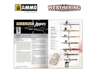 Ammo Mig - The Weathering Magazine 36 - Airbrush 1.0 (English), 4535 цена и информация | Склеиваемые модели | kaup24.ee