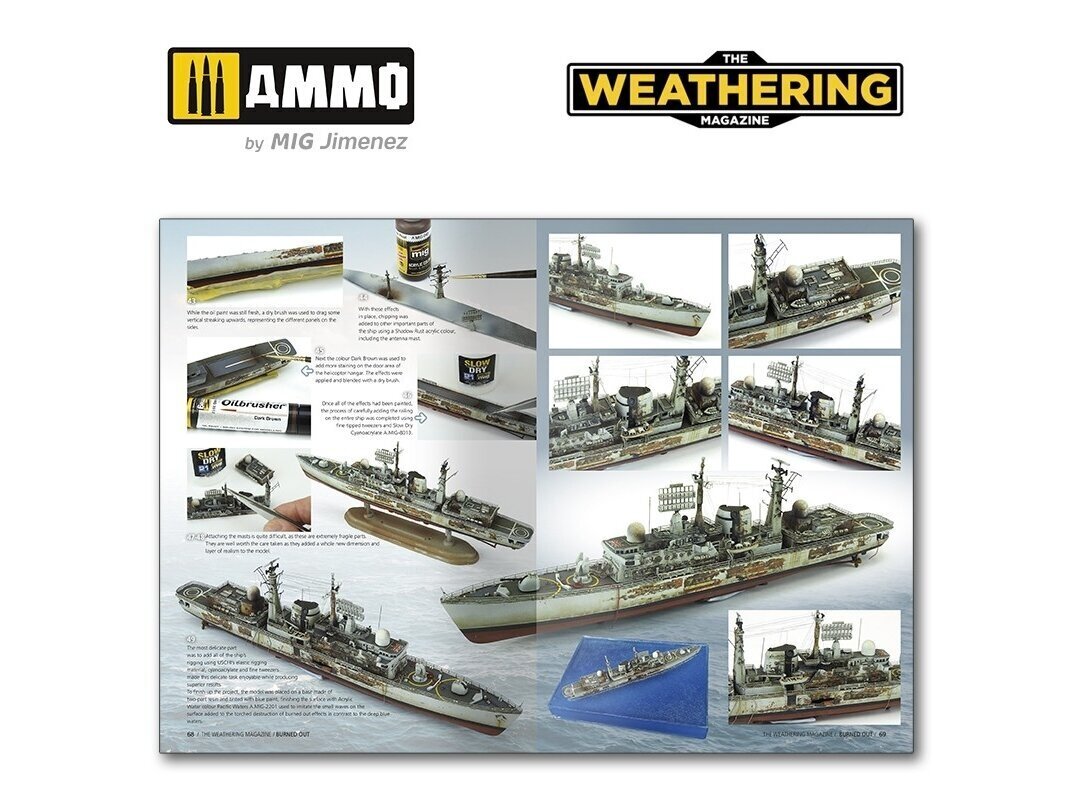 Ammo Mig - The Weathering Magazine Issue 33: Burned Out (English), 4532 цена и информация | Noortekirjandus | kaup24.ee