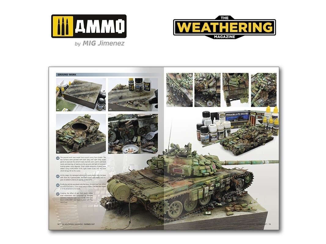 Ammo Mig - The Weathering Magazine Issue 33: Burned Out (English), 4532 цена и информация | Noortekirjandus | kaup24.ee