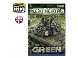 AMMO MIG - The Weathering Magazine Issue 29: GREEN (English), 4528 цена и информация | Склеиваемые модели | kaup24.ee