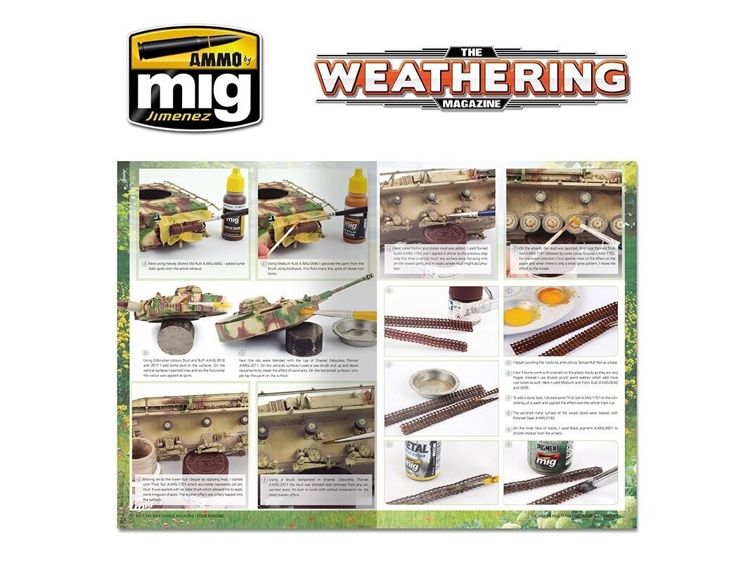 Ammo Mig - The Weathering Magazine Issue 28: Four Seasons (English), 4527 hind ja info | Noortekirjandus | kaup24.ee