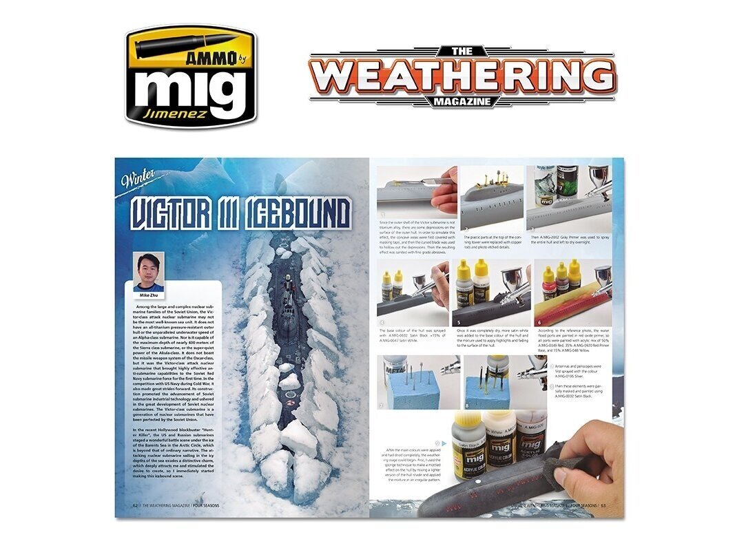 Ammo Mig - The Weathering Magazine Issue 28: Four Seasons (English), 4527 hind ja info | Noortekirjandus | kaup24.ee