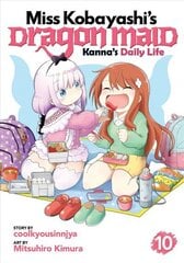 Miss Kobayashi's Dragon Maid: Kanna's Daily Life Vol. 10 цена и информация | Фантастика, фэнтези | kaup24.ee