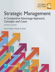 Strategic Management: A Competitive Advantage Approach, Concepts and Cases, Global Edition 16th edition hind ja info | Majandusalased raamatud | kaup24.ee