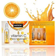 Näoseerum Sence Vitamin C Face treatment, 7 tk цена и информация | Сыворотки для лица, масла | kaup24.ee
