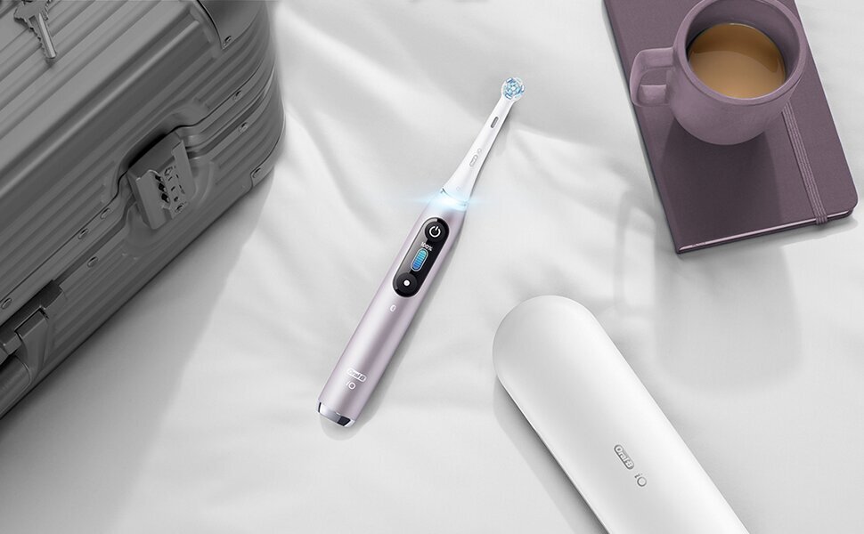 Oral-B iO Series 8 White Alabaster hind ja info | Elektrilised hambaharjad | kaup24.ee