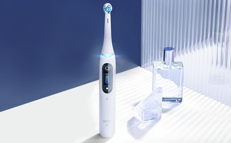 Oral-B iO Series 8 White Alabaster hind ja info | Elektrilised hambaharjad | kaup24.ee