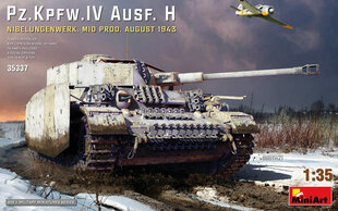 Liimitav mudel MiniArt 35337 Pz.Kpfw.IV Ausf. H Nibelungenwerk. Mid Prod. (August 1943) 1/35 цена и информация | Склеиваемые модели | kaup24.ee