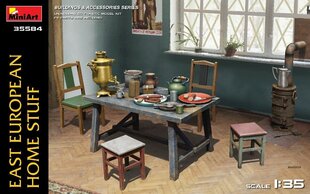 Miniart - East European Home Stuff Buildings & Accessories Series, 1/35, 35584 цена и информация | Склеиваемые модели | kaup24.ee