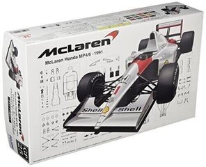 Liimitav mudel Fujimi GP-10 McLaren Honda MP4/6 1991 1/20 90443 hind ja info | Liimitavad mudelid | kaup24.ee