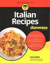 Italian Recipes For Dummies цена и информация | Книги рецептов | kaup24.ee