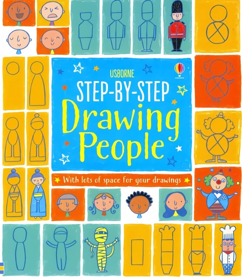Step-by-step Drawing People: People hind ja info | Noortekirjandus | kaup24.ee