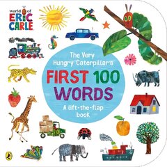 Very Hungry Caterpillar's First 100 Words цена и информация | Книги для малышей | kaup24.ee