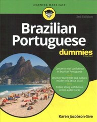 Brazilian Portuguese For Dummies, 3rd Edition 3rd Edition цена и информация | Пособия по изучению иностранных языков | kaup24.ee