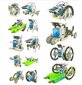 Konstruktor robot Solar 13in1 цена и информация | Poiste mänguasjad | kaup24.ee