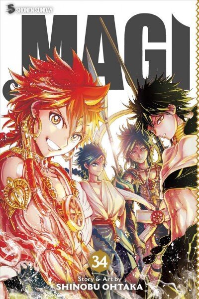 Magi: The Labyrinth of Magic, Vol. 34 hind ja info | Koomiksid | kaup24.ee